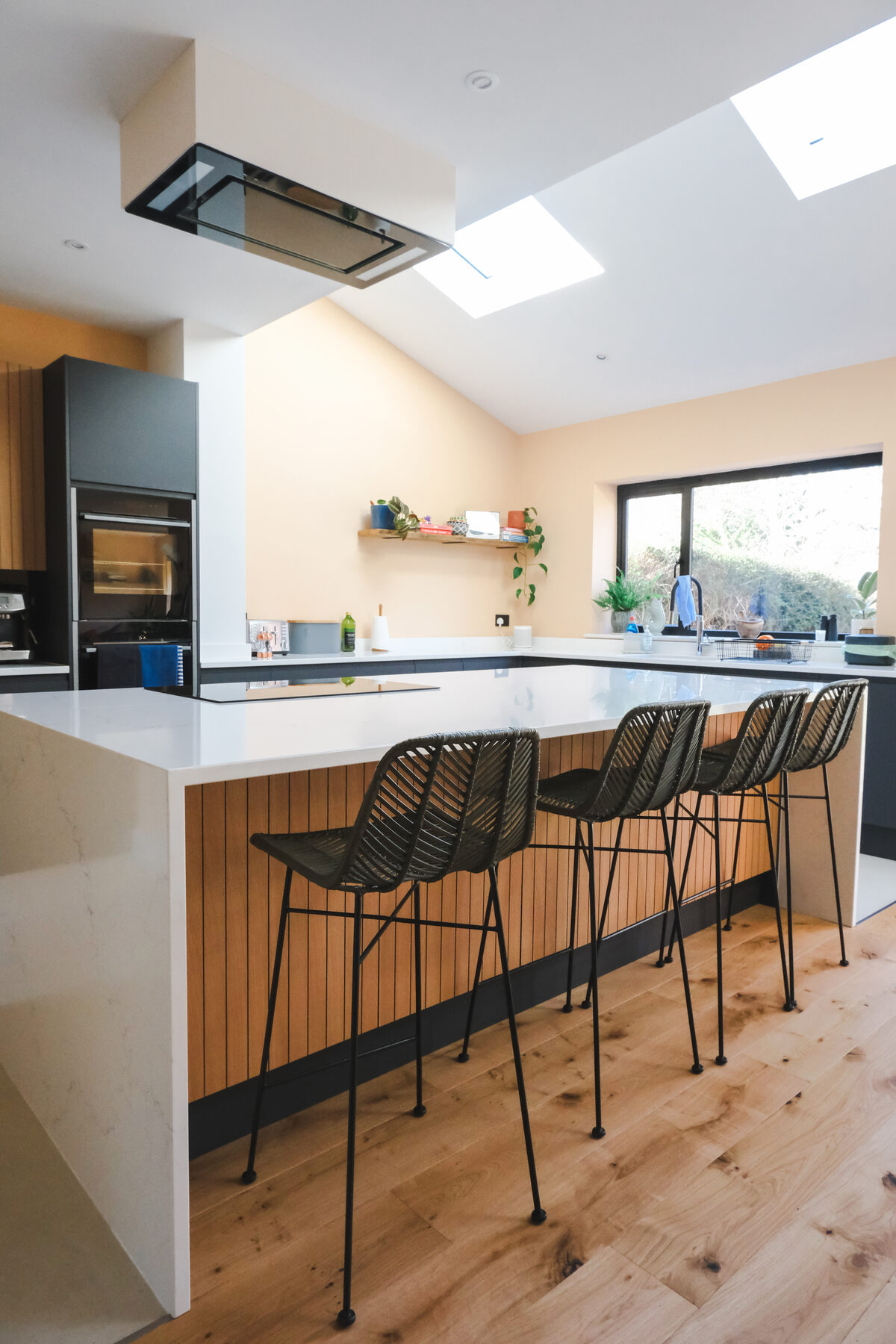 Open-plan kitchen and living area at Bell Barn Road, Bristol
