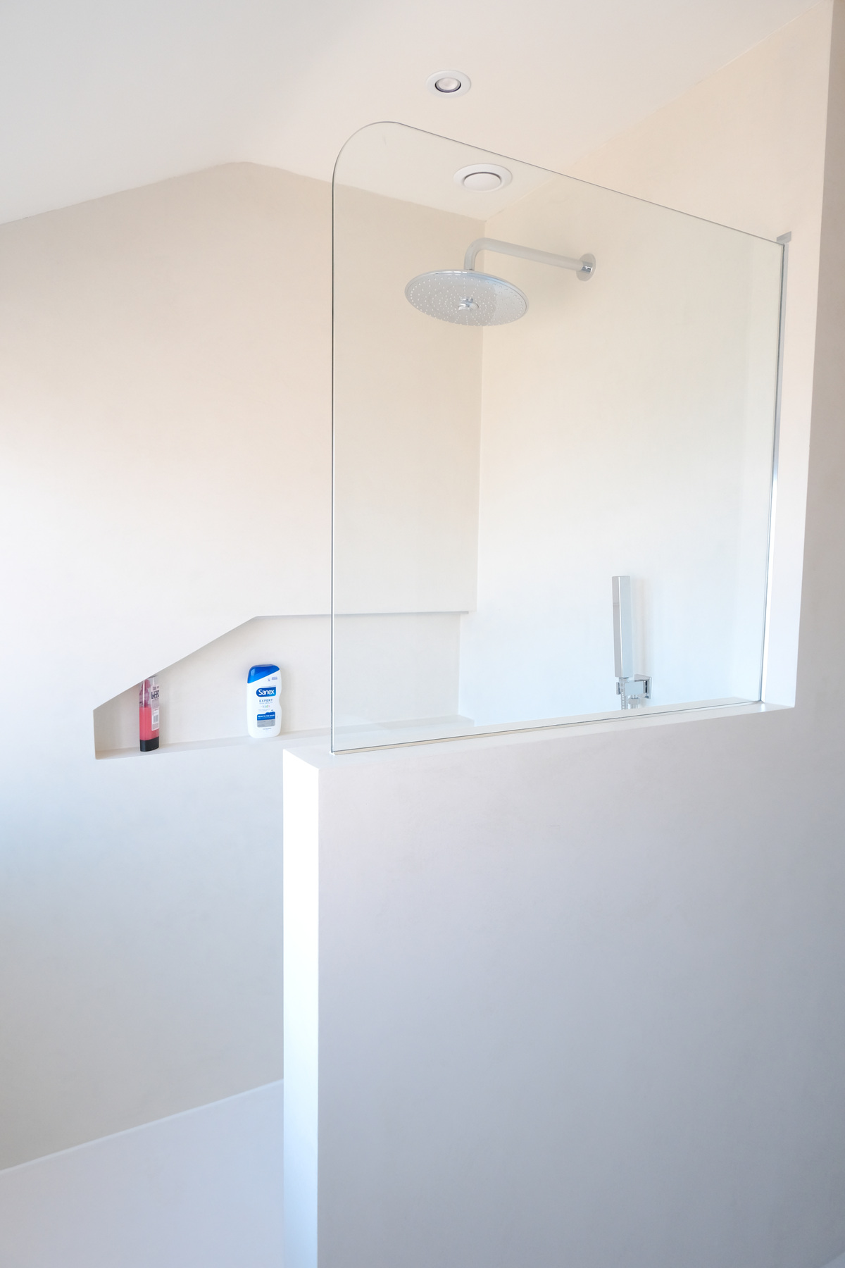 Modern bathroom interior in the Bell Barn Road renovation, Bristol