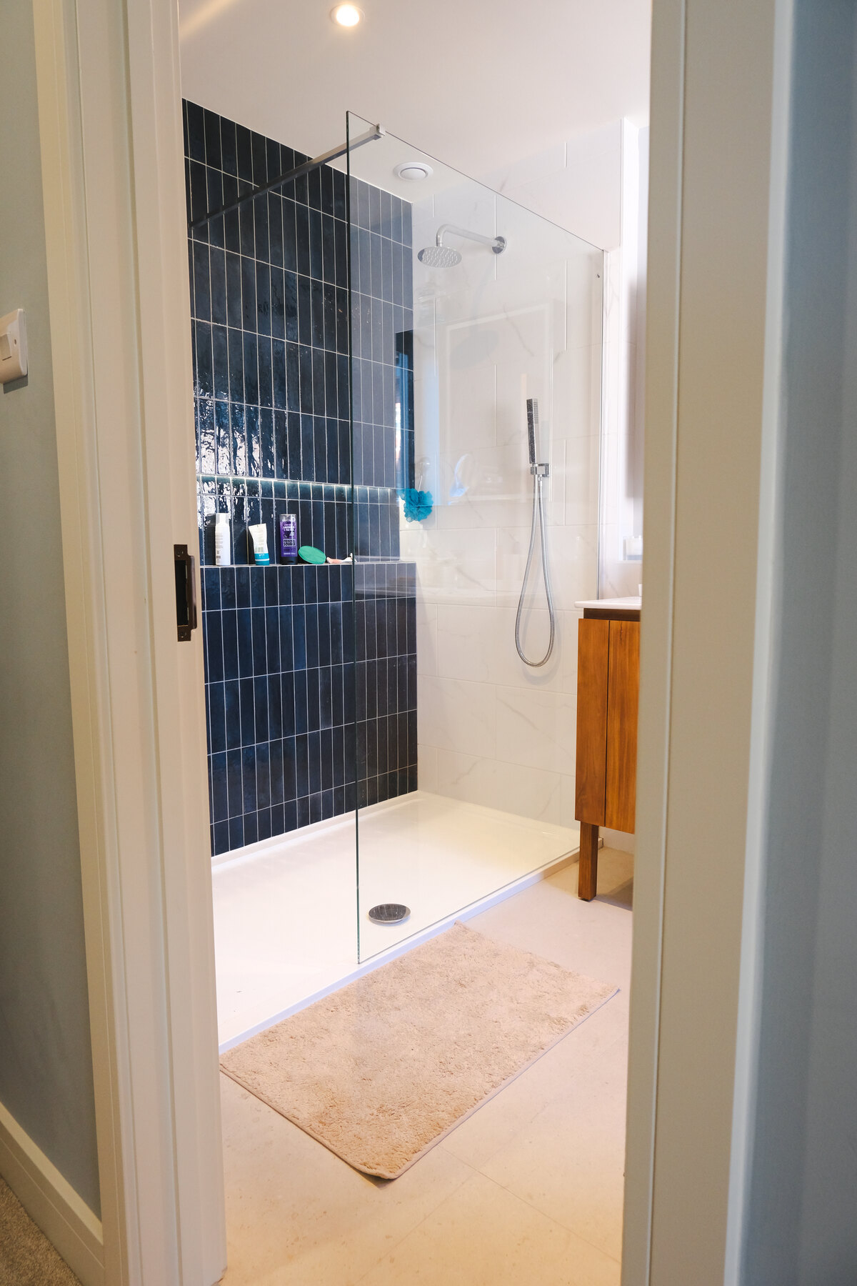 Finished bathroom in the Bell Barn Road home renovation, Bristol