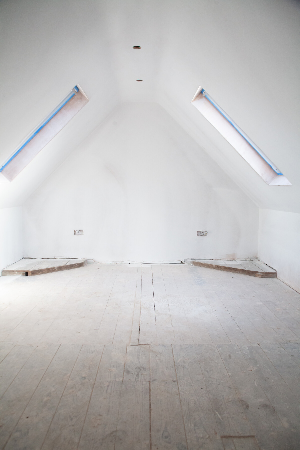 Bathroom works in progress at Bell Barn Road, Bristol