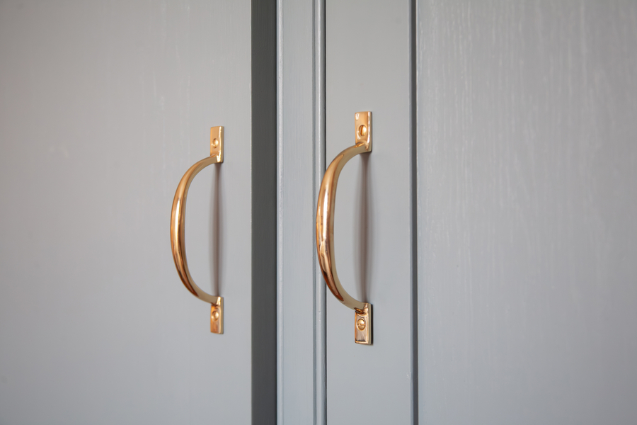 Cabinetry detail in the Durdam Lodge renovation, The Downs, Bristol.