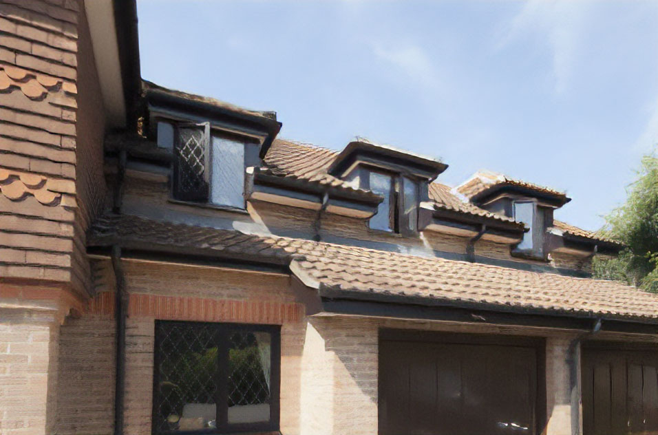 Rear view of the renovated property at Chapel Gardens, Westbury-on-Trym, Bristol