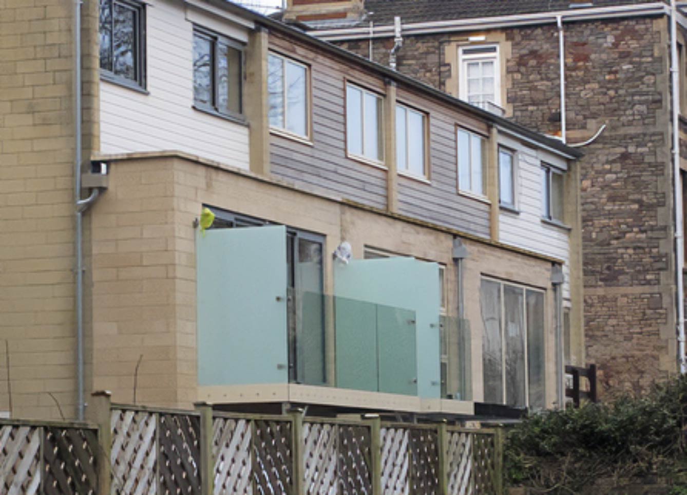 Exterior view of the extended home at The Avenue, Clifton, Bristol