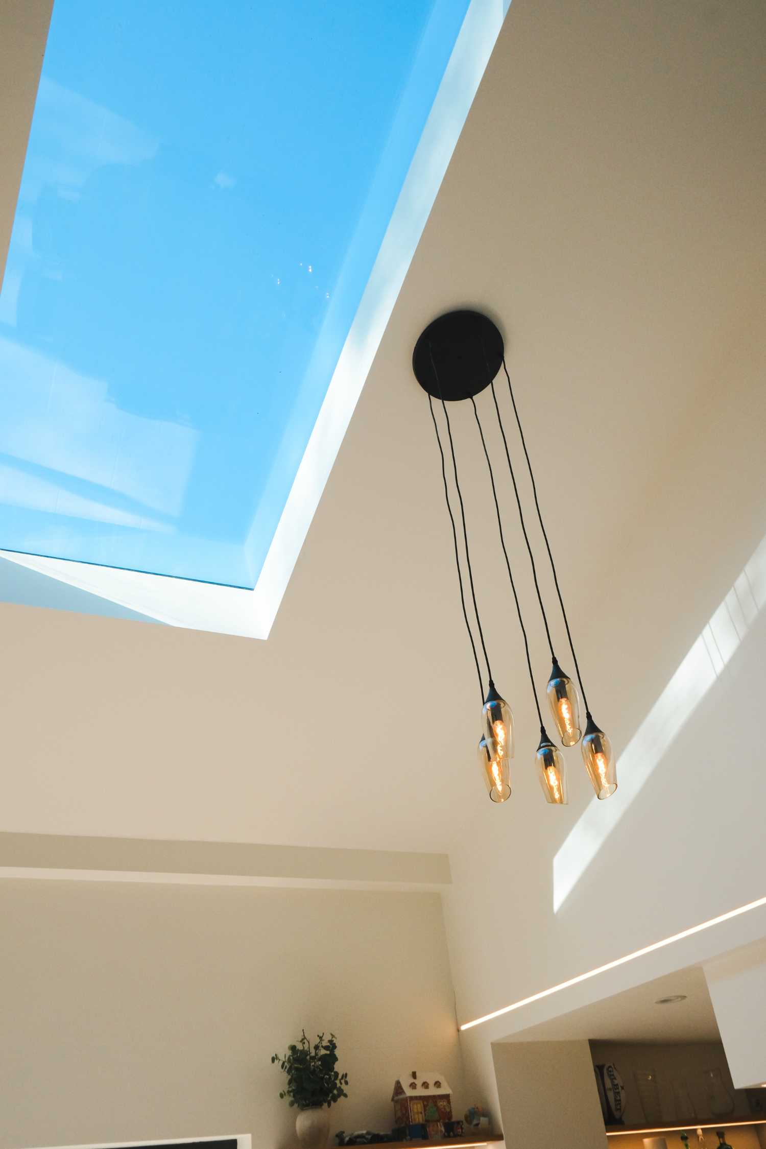 Interior details of the barn home in Abbots Leigh, Bristol