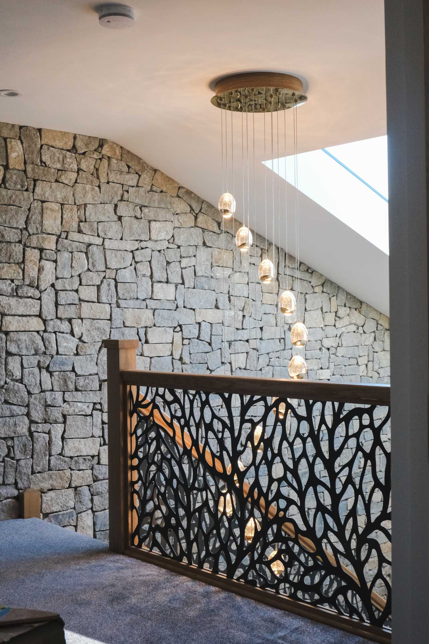 Interior details of the barn home in Abbots Leigh, Bristol
