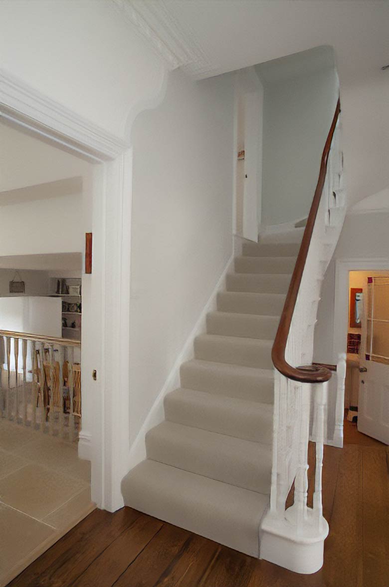 Interior view of the refurbished home at Elgin Park, Redland, Bristol