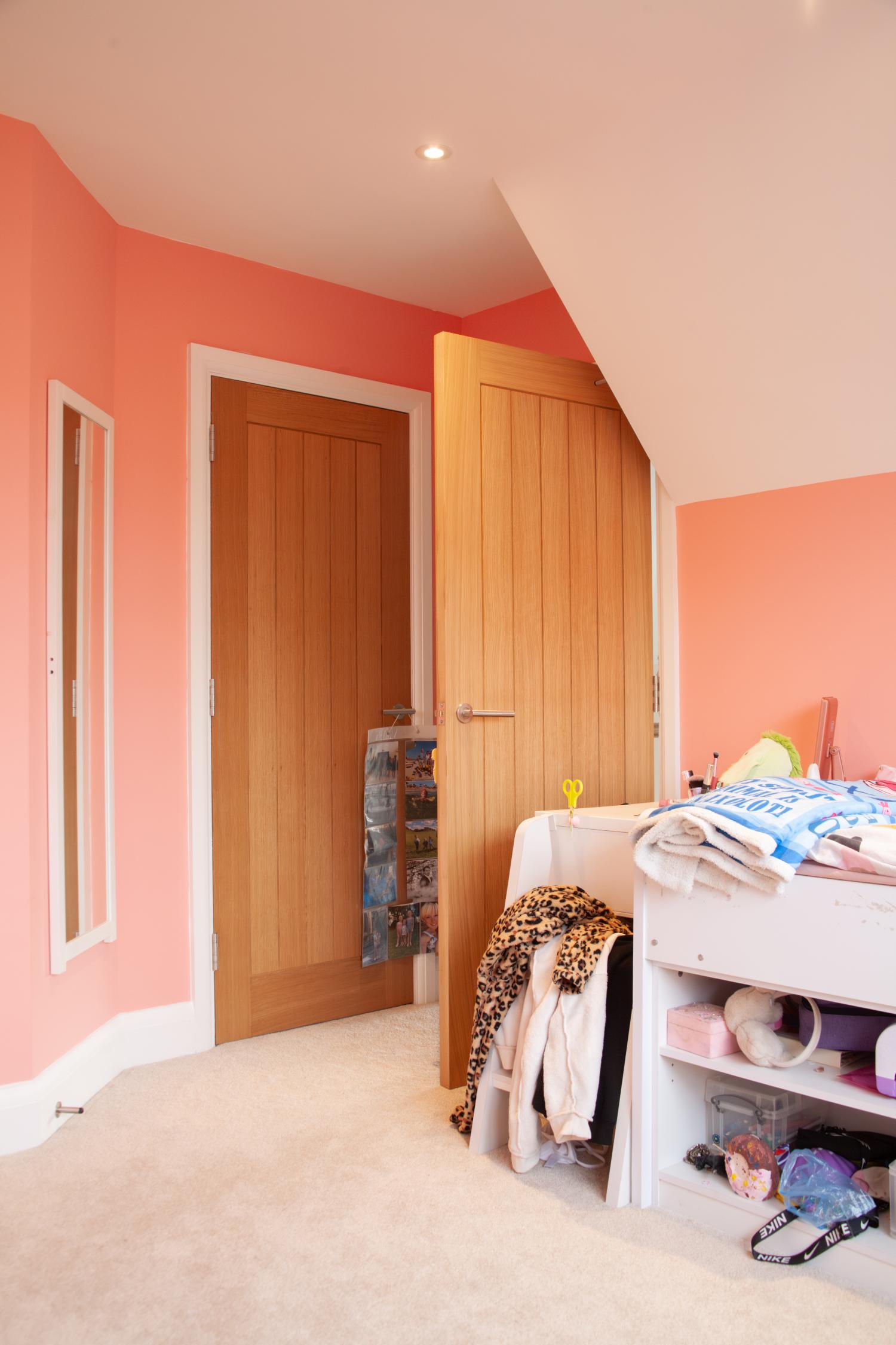 Living area inside the extended home at Downs Cote Gardens, Bristol