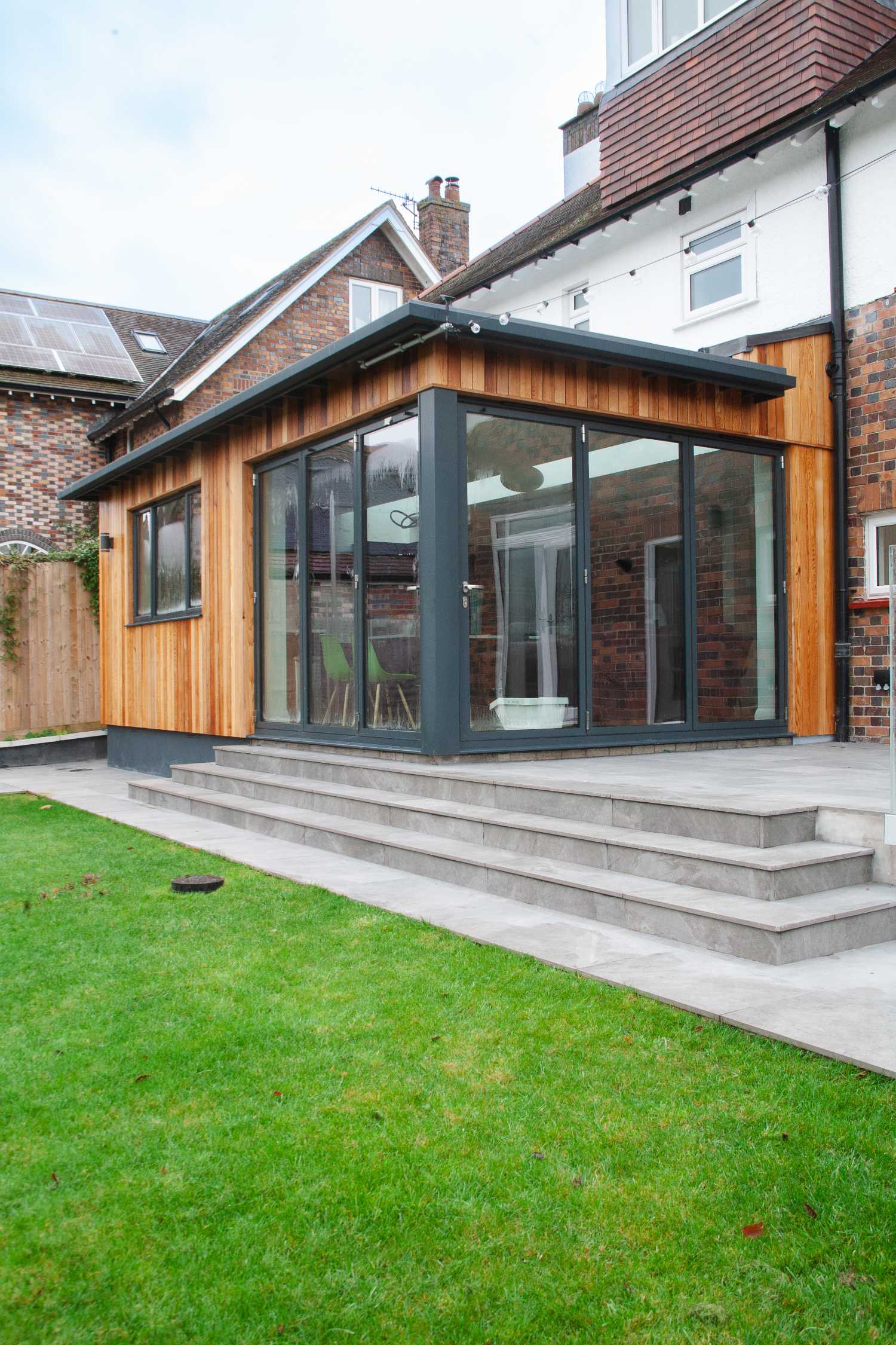 Angled exterior view of the home remodel at Stoke Paddock Road, Bristol