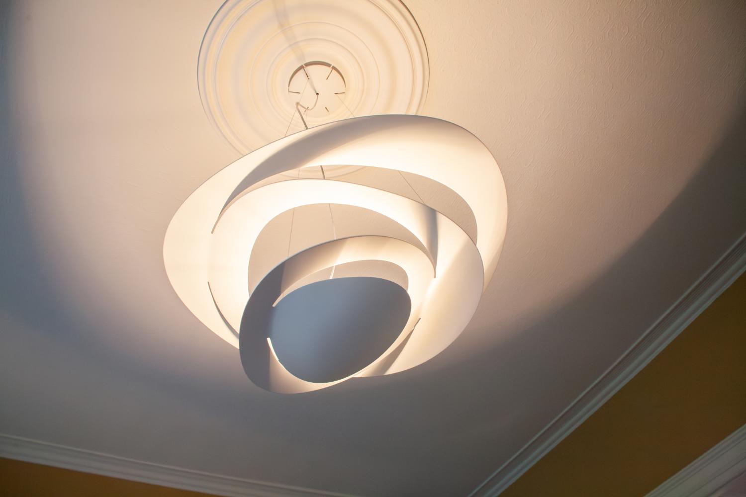 Interior view of the renovated home at Beaufort Buildings, Clifton, Bristol