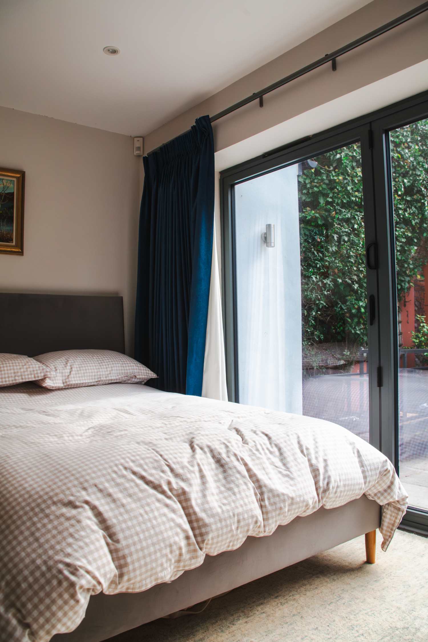 Interior view showing updated living areas at Princess Victoria Street, Clifton, Bristol