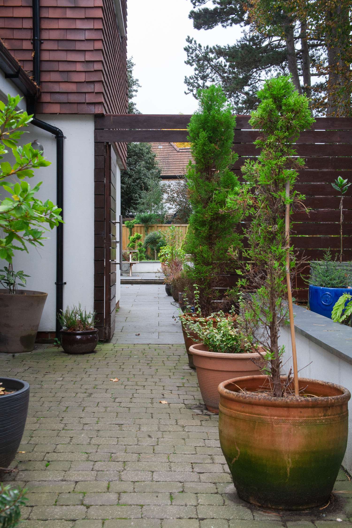 exterior shot of the completed new build at Wills Lane, Stoke Bishop, Bristol.