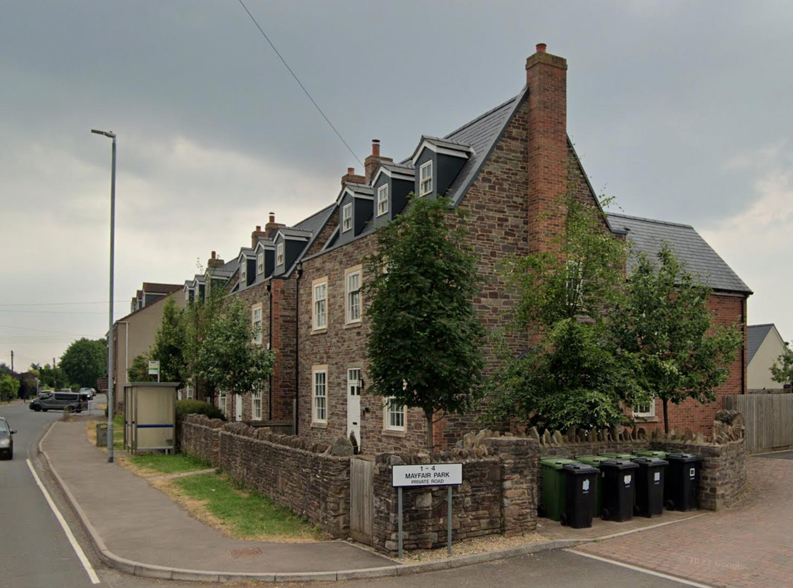 Completed interiors of four luxury detached houses built and project managed at Mayfair Park, Bristol.