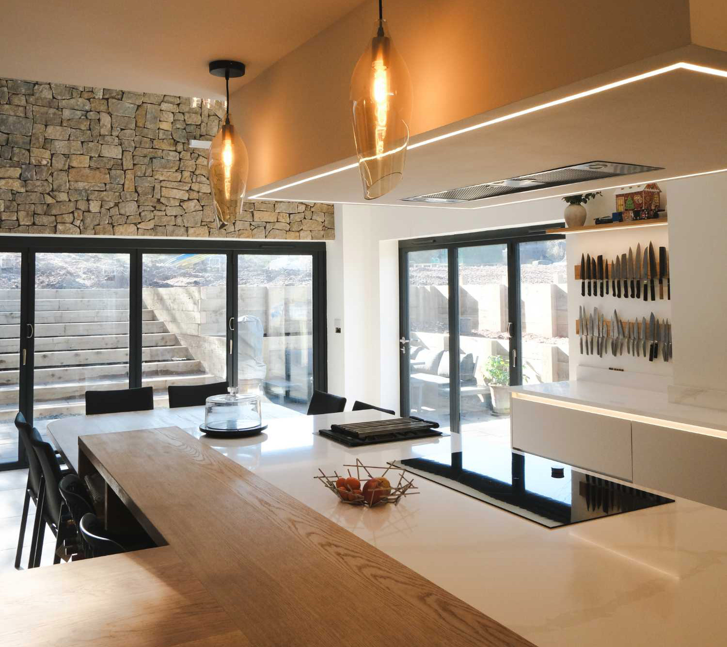 DSCF1670 Rear exterior of the new build property at Wills Lane, Stoke Bishop, Bristol